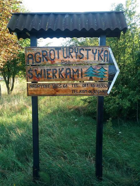 Agroturystyka Pod Swierkami Nadrybie Экстерьер фото